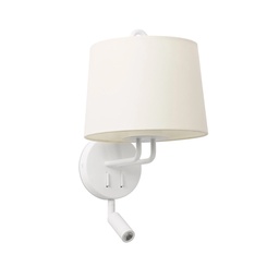 Montreal Wall Light (White - White)