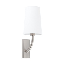 Rem Wall Light (Nickel - White)