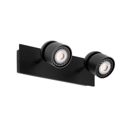 Coco Wall and Ceiling Light (Black, 25cm)