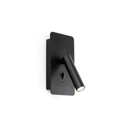 Suau Wall Light with USB (Matte black)