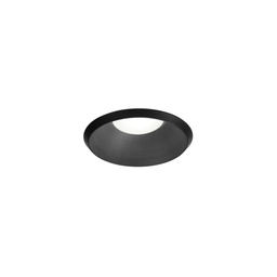 Taio 1.0 Outdoor Recessed Ceiling Light (Black, 2700K - warm white)