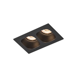 Pirro 2.0 Recessed Ceiling Light (Black, 2700K - warm white)