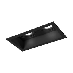 Plano 2.0 LED Recessed Ceiling Light (Black, 2700K - warm white)