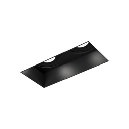 Strange 2.0 LED Recessed Ceiling Light (Black, 2700K - warm white)