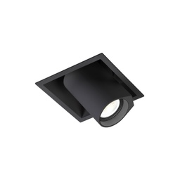 Bliek Square 1.0 PAR16 Recessed Ceiling Light (Black)