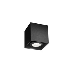 Box Mini 1.0 GU10 Ceiling Light (Black)