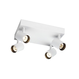 Ceno 4.1 LED Ceiling Light (White, 2700K - warm white)