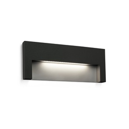 Reto 2.0 Recessed Wall Light (Black)