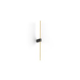 Finlin 2.0 Wall Light (Black/Gold, 2700K - warm white)