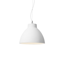 Bishop Suspension Lamp (White, Ø40cm)