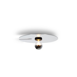 Mirro Ceiling and Wall Light (Chrome, Ø30cm)