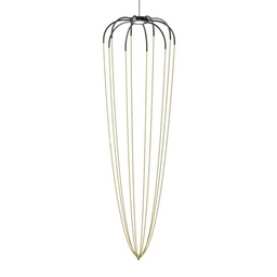 Alysoid Suspension Lamp (Brass)