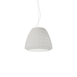 Bell E27 Suspension Lamp (White, Ø45cm)