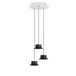 Maine R40S.3S Suspension Lamp (Black, White)