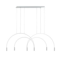 Volta L92S.2T Suspension Lamp (White, 2700K - warm white, White)