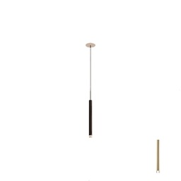 Candle 1 Recessed Suspension Lamp (Brass)