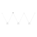 Leds C4 Attic 3 Conic Shape Suspension Lamp | lightingonline.eu