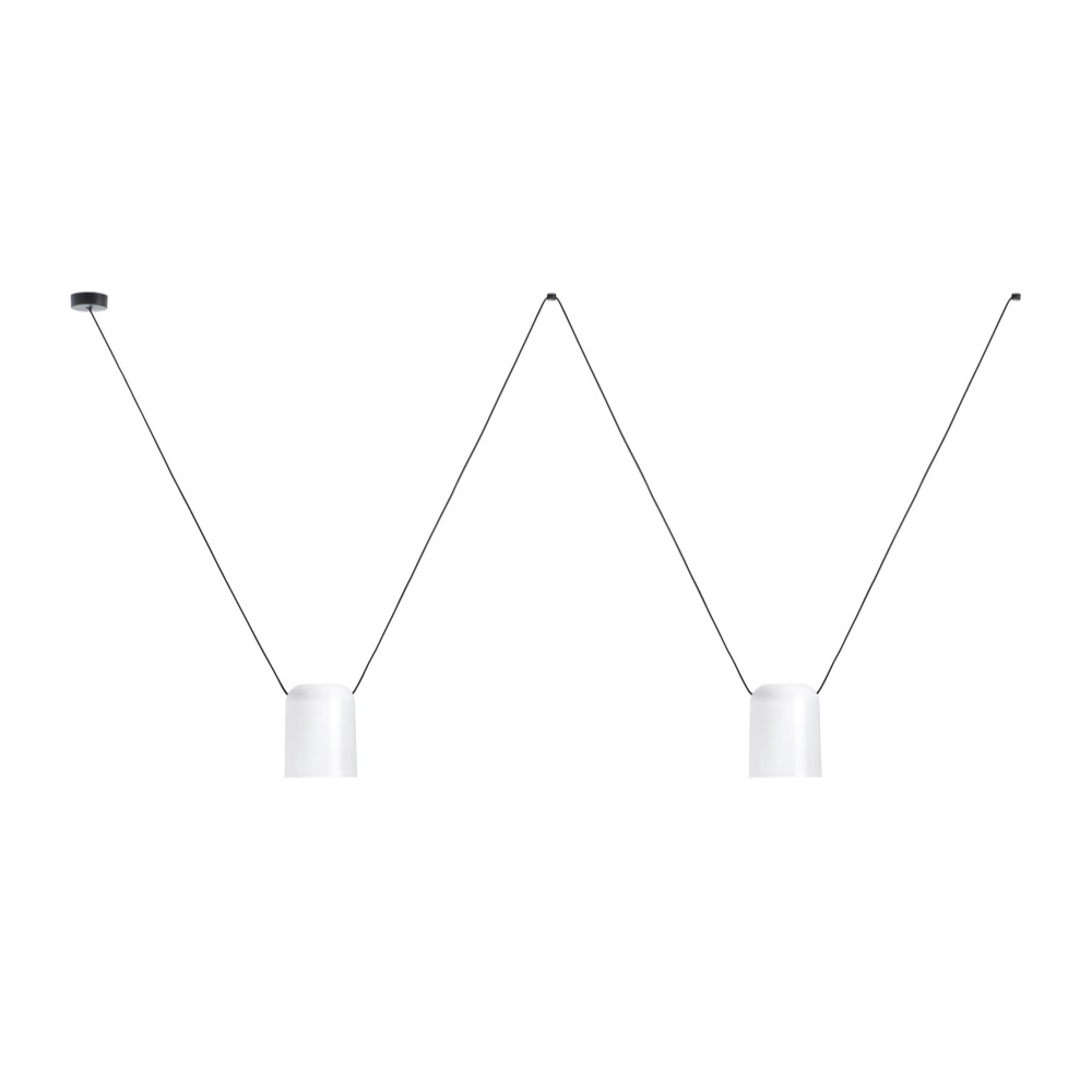 Leds C4 Attic 2 Rectangular Shape Suspension Lamp | lightingonline.eu