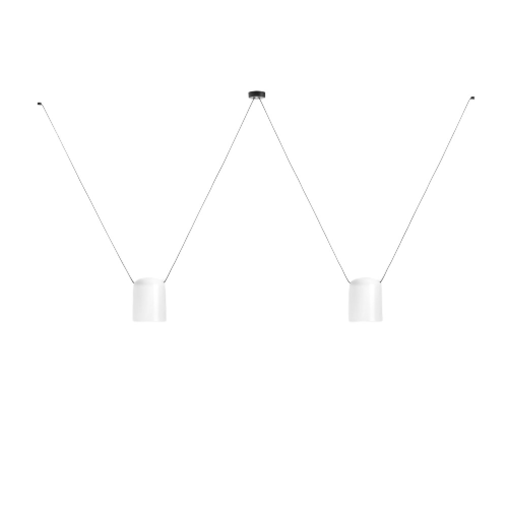 Leds C4 Attic 2 Rectangular Shape Suspension Lamp | lightingonline.eu