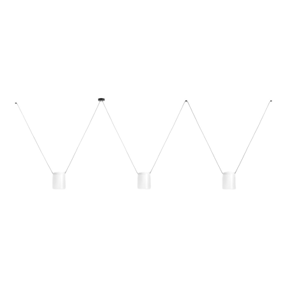 Leds C4 Attic 3 Rectangular Shape Suspension Lamp | lightingonline.eu