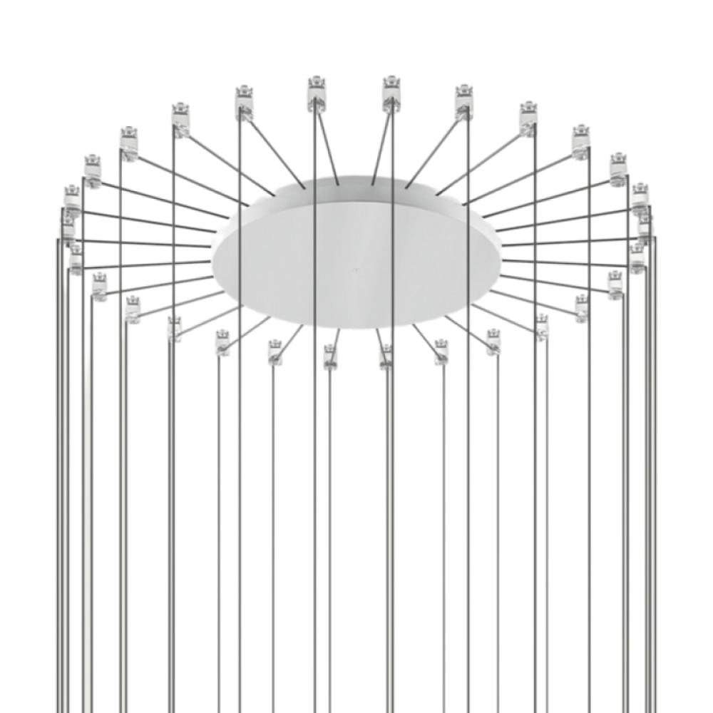 Lodes Radial Canopy 13–28 Lights | lightingonline.eu