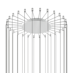 Radial Canopy 13–28 Lights (White)