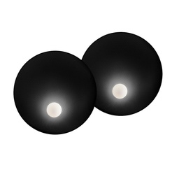 Trip Double Wall Light (Black)