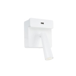 Gamma USB Wall Light (White)