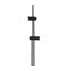 Nude Double Floor Lamp (Black)