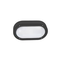 Basic E27 Outdoor Wall Light (Dark Grey)