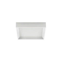 Tara Square Wall and Ceiling Light (White, 30cm)