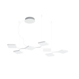 Quad 7 Suspension Lamp (White)