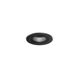 Match Point 1.0 IP44 Recessed Ceiling Light (Black, 2700K - warm white)