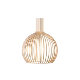 Octo Small Suspension Lamp (Natural Birch)