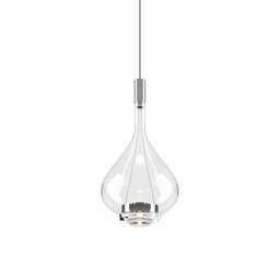 Sky-Fall Suspension Lamp (Clear, Medium, 2700K - warm white)