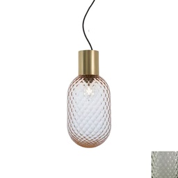 Bloom 279.01. Suspension Lamp (Grey glass (Il Fanale))