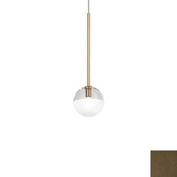 Molecola Suspension Lamp (Antique Brass, Ø12cm)