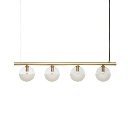 Molecola 275.12. Suspension Lamp (Brass)