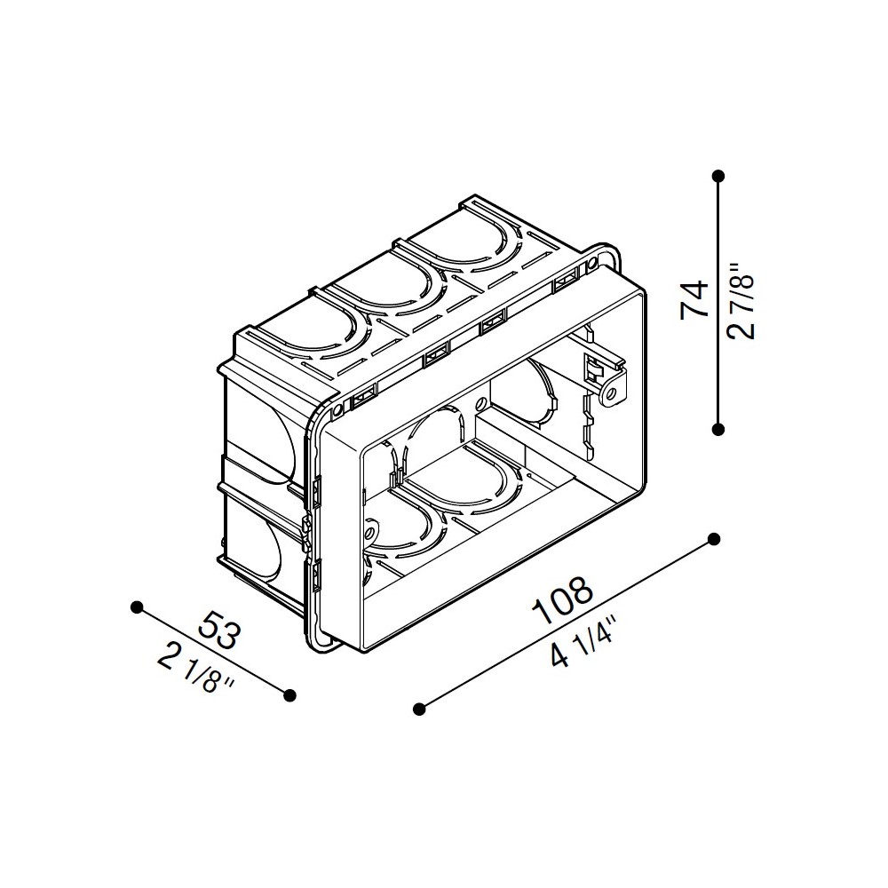 Lombardo Recess Box 503 | lightingonline.eu