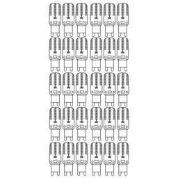 G9 led kit 2700K 30x 2,2W 200lm 230V