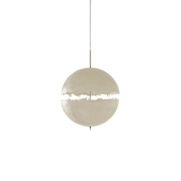 PostKrisi 65-66-67 Suspension Lamp (Natural, Gold, Ø40cm)