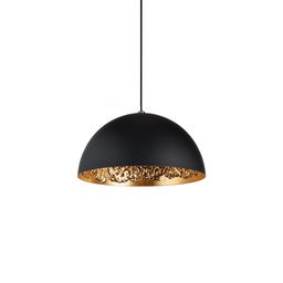 Stchu-Moon 02 E27 Suspension Lamp (Gold Color Leaf, Ø40cm)