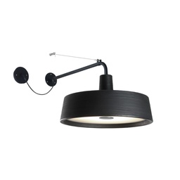 Soho A LED Wall Light (Black polyethylene)