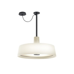 Soho C Fixed Stem LED Outdoor Ceiling Light (White polyethylene)