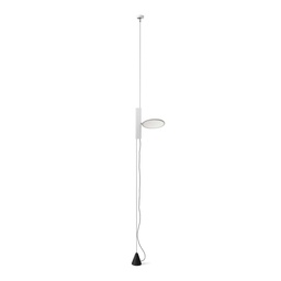 Ok Suspension and Floor Lamp (White)