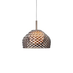 Tatou Suspension Lamp (Ochre-Grey, Ø28cm)