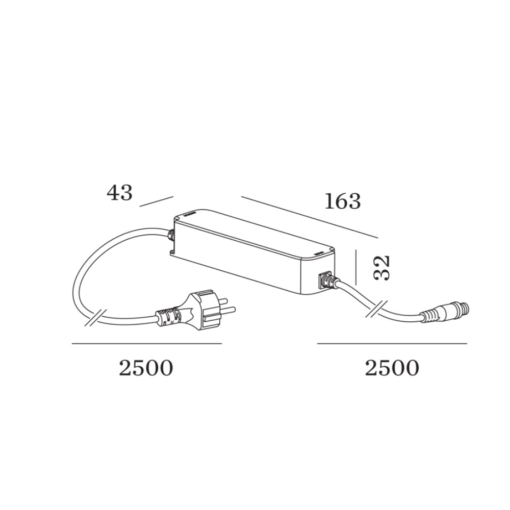 Wever &amp; Ducré REED / POLA / GEO PLUG &amp; PLAY DRIVER 60W | lightingonline.eu