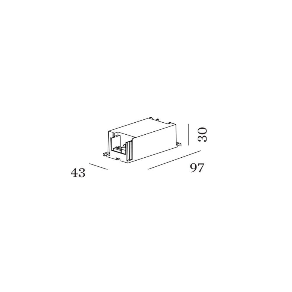 Wever &amp; Ducré DRIVER 700mA 28W 6-40V DALI-2 / PUSH DIM | lightingonline.eu