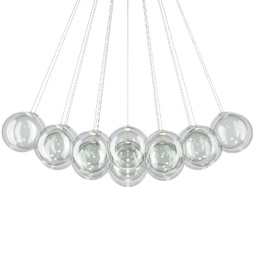 Random Cloud 23 Lights Ø28 Suspension Lamp (Clear, 2700K - warm white)