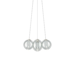 Random Cloud 7 Lights Ø23 Suspension Lamp (Clear, 2700K - warm white)